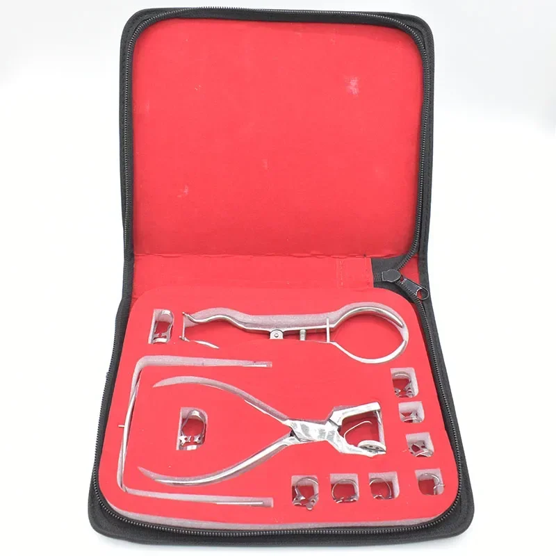 

Dentals Orals Orthodontics Materials Dentals Dam Tool kit + Hole Punchers Boards Dentists Rubbers Dam Punchers Set surgerys Tool