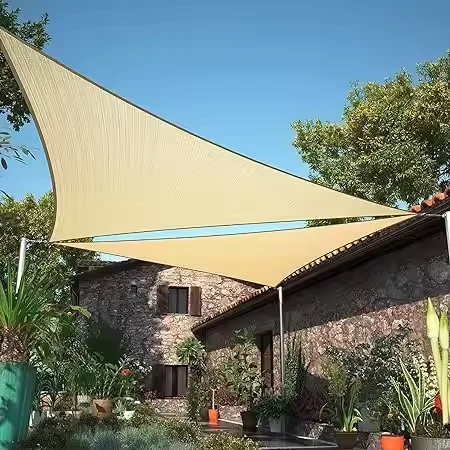 

High Quality Garden Waterproof Sun Shading Sail with UV Blockage Shade Sail for Outdoor Backyard Swimming Pool and Patio