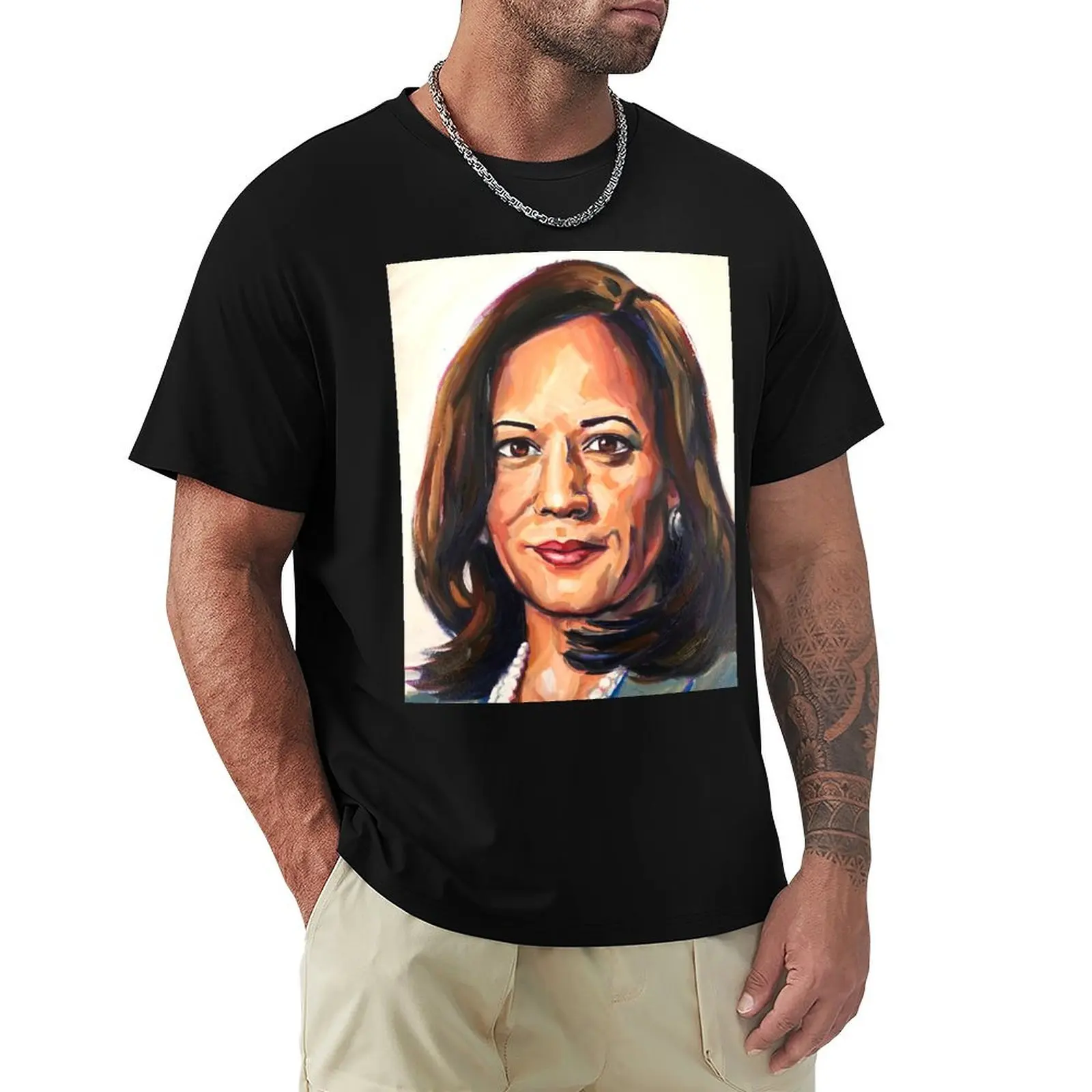 

Kamala 2020 T-Shirt quick drying summer top custom t shirt oversized graphic tee mens graphic t-shirts pack