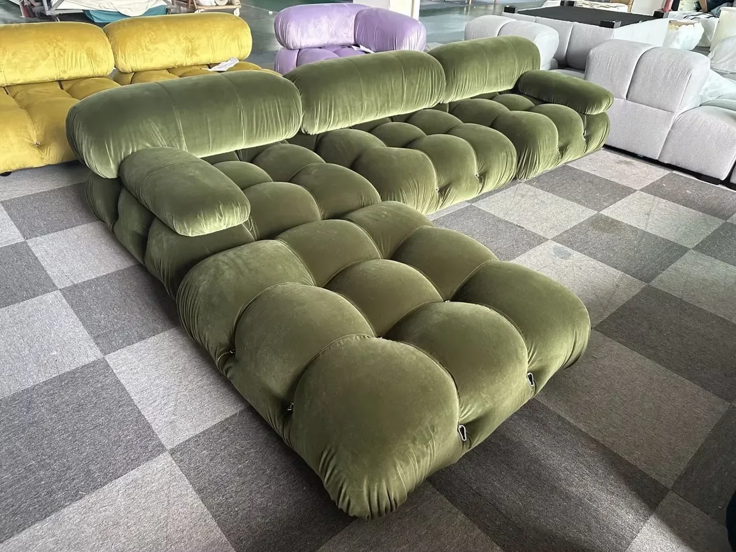 

For Sofa Small Family Living Room Simple Furniture Combination Block Module Leisure Fabric Sofa Sofa Set Living Room Furniture