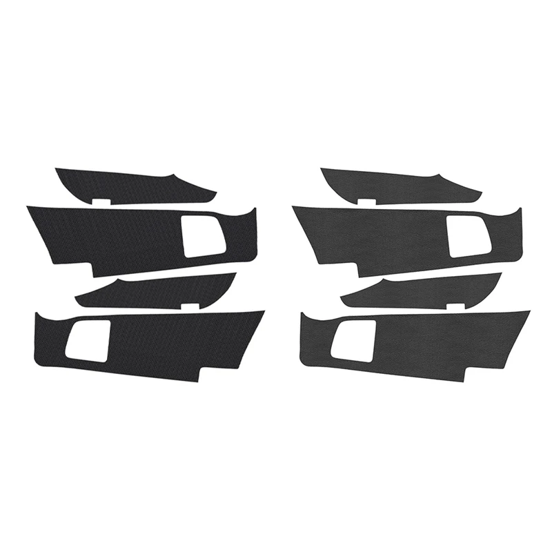 

Автомобильная кожаная защитная накладка для дверей, Противоударная накладка, коврик для защиты от грязи, Накладка для Toyota Alphard 2022 +