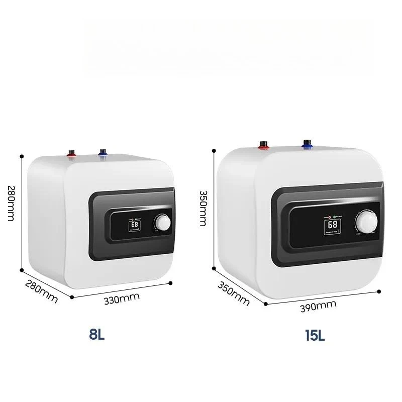 1.6kW 8L 15L Electric Water Heater Compact Storage Bath Center for Small Commercial Use Beauty Salons