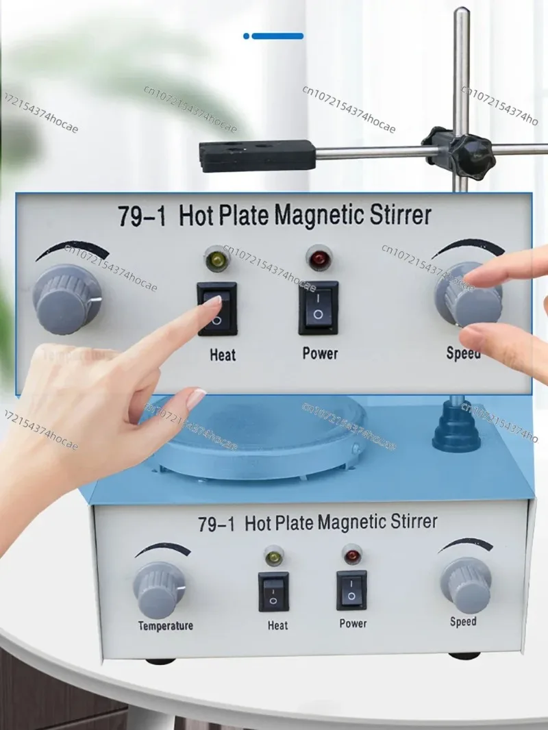 

Electric Heating Magnetic Stirrer 79-1 Lab Heating Dual Control Mixer For Stirring 1000ML Hot Plate Magnetic Stirrer Mixer