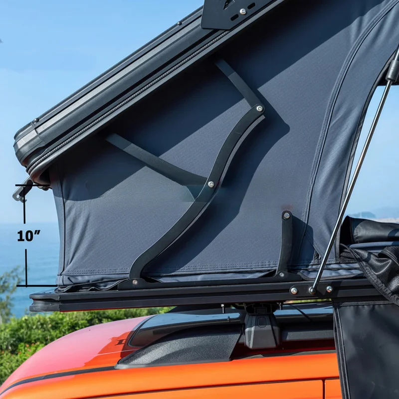 High Quality Fully Automatic HardShell Roof Shelter Aluminium Material Suit All Vehicles