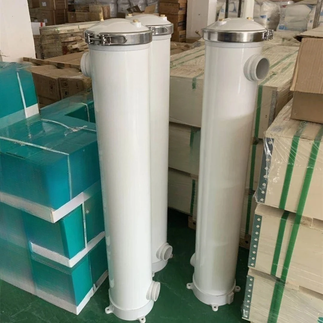 fiberglass reinforced plastic high volume filter case filter element 40 inches high volume