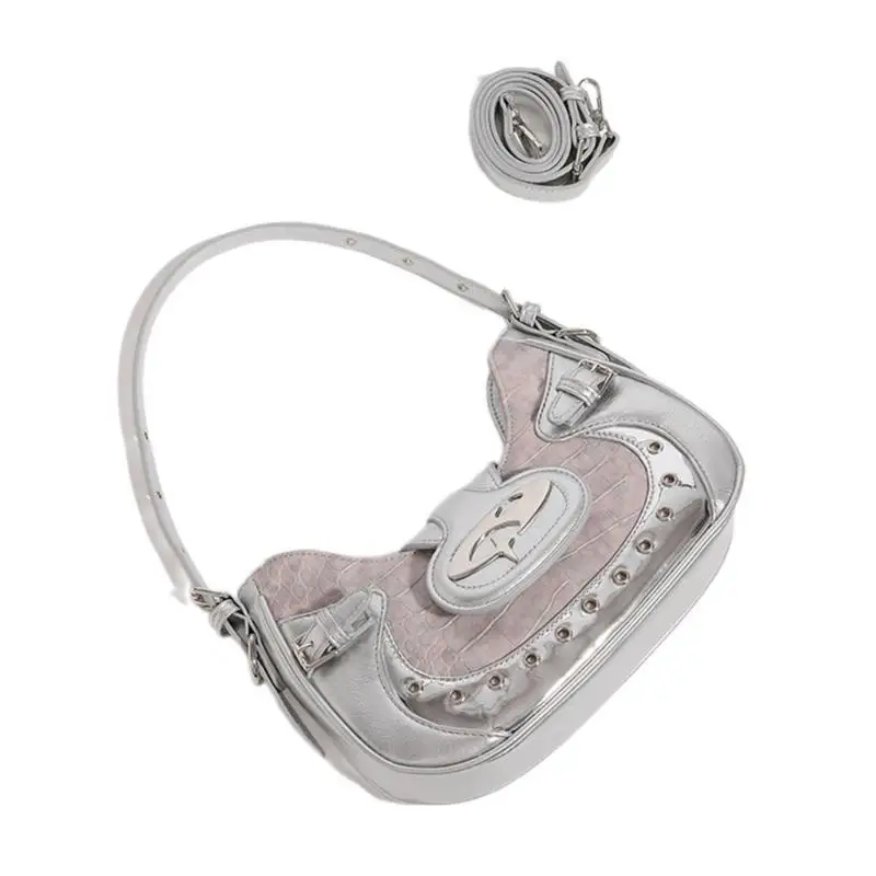 

D46D модная сумка для плеча для женщин Элегантная кожаная сумочка ПУ