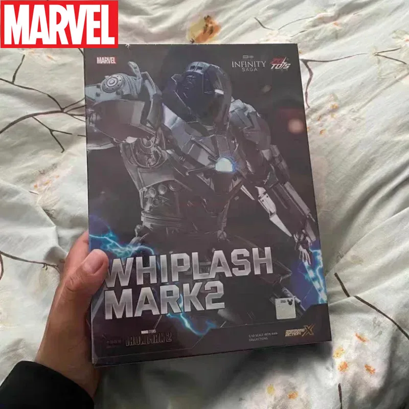 Zdtoys Marvel Blacklash Iron Man Whiplash Mark2 Action Figure Collection Mk3 Mk39 Figurine Model Statue Decoration Gift Toys