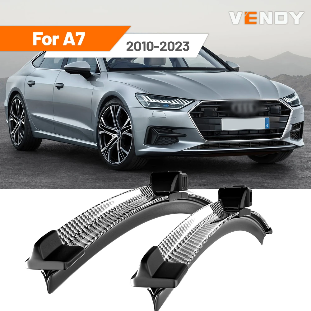 Für Audi A7 4G 4H 2010-2023 2011 2012 2013 2015 2018 2019 2020 2021 2022 2 Stück Frontscheibenwischerblätter Scheibenwischer