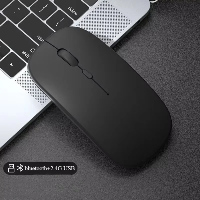 Wireless Bluetooth Mouse Mini Silent PC Computer Mice Portable Working Gaming Mouse For Laptops Notebook Tablet Office Home Desk