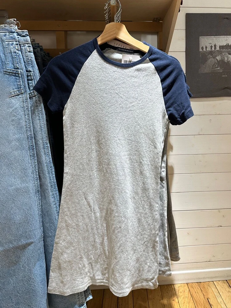 

Vintage Cotton Patchwork Mini Dress Harajuku Summer Short Sleeve A-line Slim Dresses Women Y2k Streetwear Casual Vestidos 2023