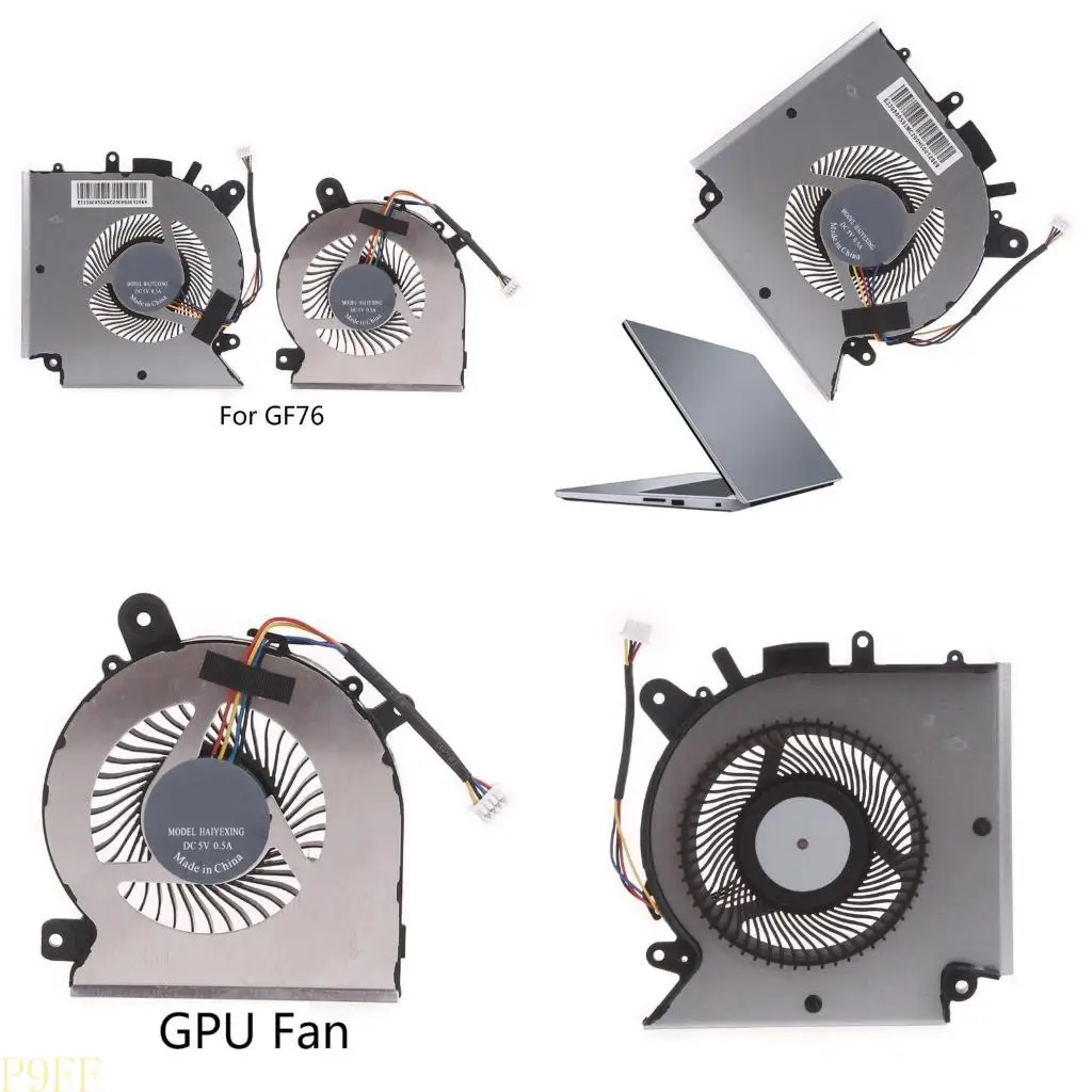 

CS1W Notebook CPU COLING FANS 5V 4 В ПИН -ГП