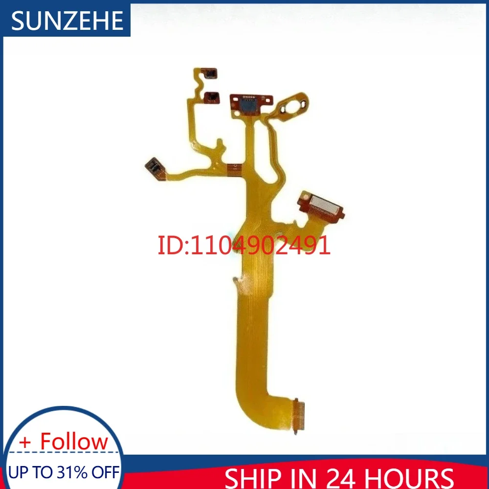 New Base Cable Rear Assembly Lens Flex Camera Detail for Sony WX500 WX700 HX90V Camera Repair Part