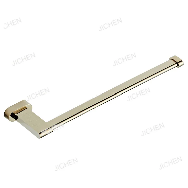 

Настенный позолоченный держатель для полотенец 29 см, простая вешалка для полотенец