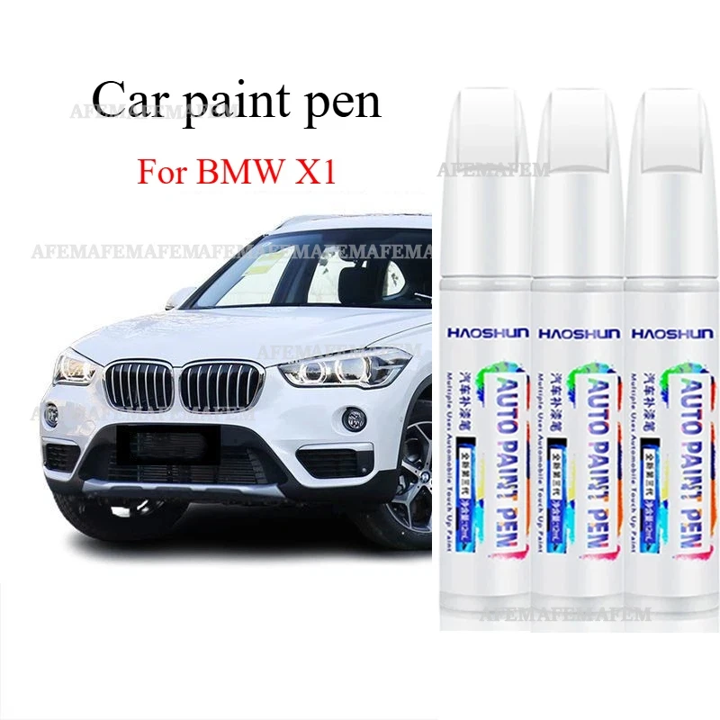 Car Paint Pen Snow Mountain white original Car paint Auto supplies Jewel blue special scratch repair artifact For BMW X1