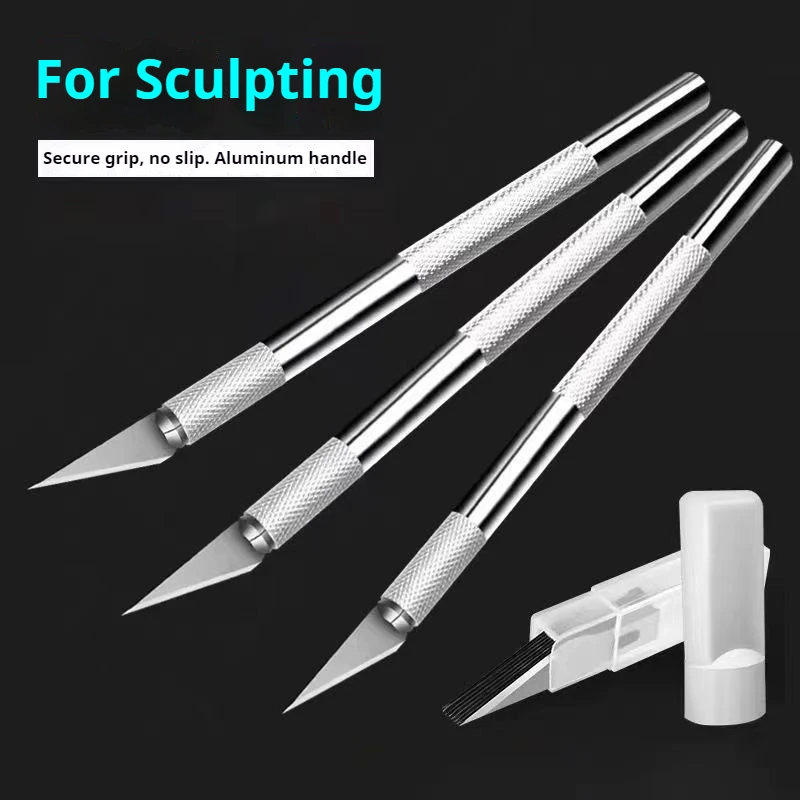 Scrapbooking Carving Knife Card Making Precision Cutting Hobby Knife Paper Carving Craft Pottery Clay Sculpture Ceramics Tools
