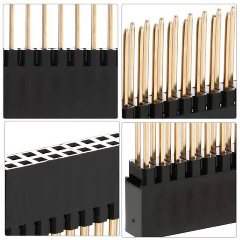 OUVU-2X20 Pins Stacking Header for Raspberry Pi A+/Model B+/2/3/4 (Pack of 5)