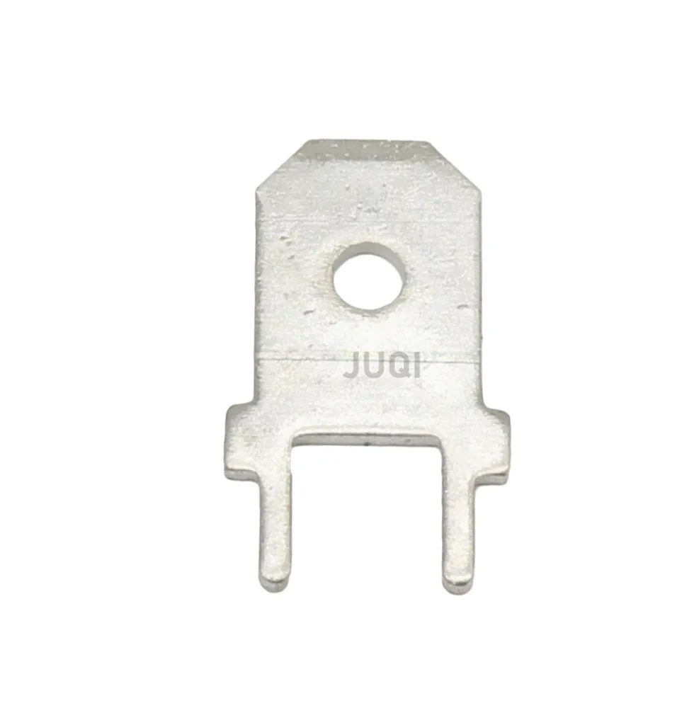 Picture 5: 50pcs/100pcs  2.8mm/4.8mm/ 6.3mm terminal Circuit board insert PCB soldering terminals Circuit board insert thickness 0.8mm