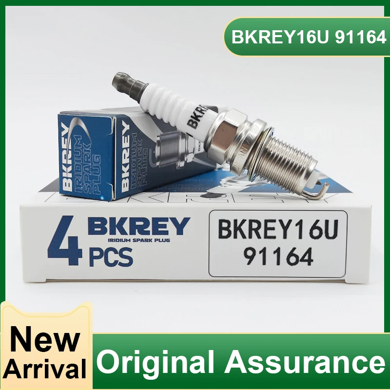 4/20PCS 90919-01164 K16RU11 New Spark Plug For Toyota Yaris Corolla Celica MR2 Vios Paseo 4Runner For BKREY16U 91164 9091901164