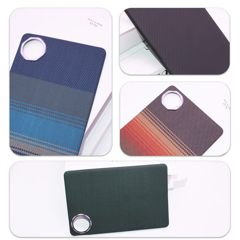Magnetic Aramid Fiber Case Compatible with Huawei MatePad mini Tablet 8.8 Inch,Real Hard Carbon Fiber hybird Protective case