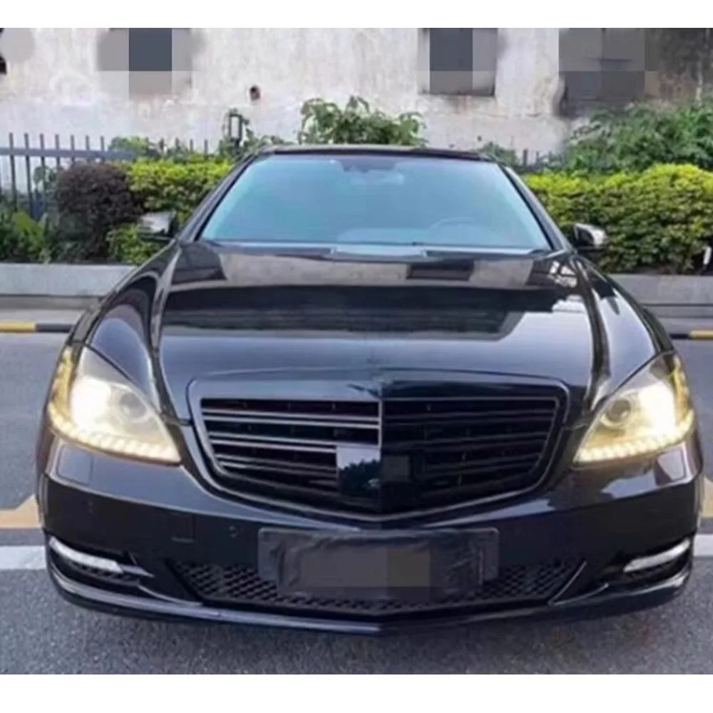 2009-2013For Mercedes-Benz S-Class W221 S350 S400 S450 S500 S550 S600 S65 AMG Front Bumper Grill Hood Radiator Grill  Accessorie