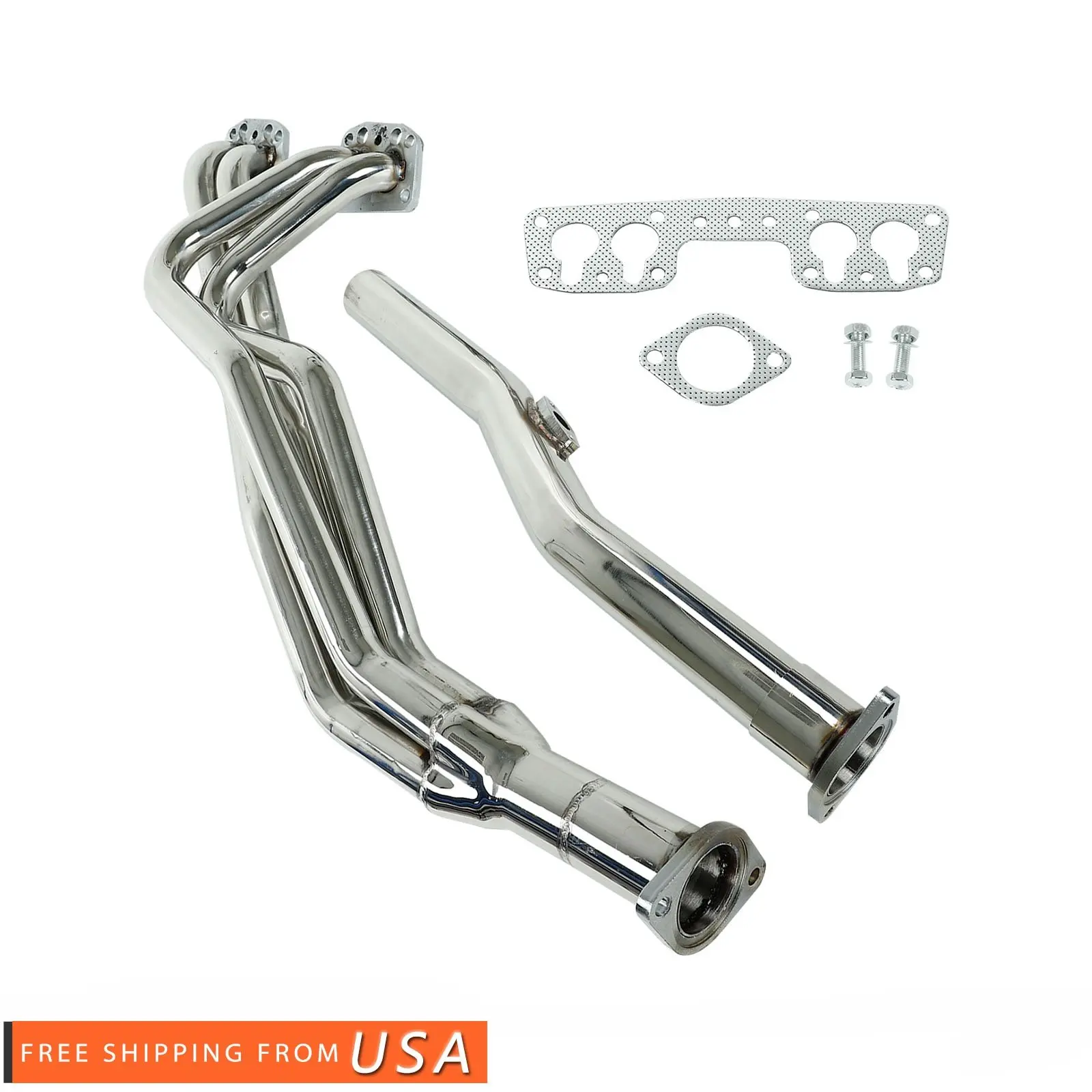 

New Exhaust Pipe Stainless Steel for Race Manifold Header Downpipe for 75-80 Celica Pickup 75-83 Hilux 2.2L EH28951