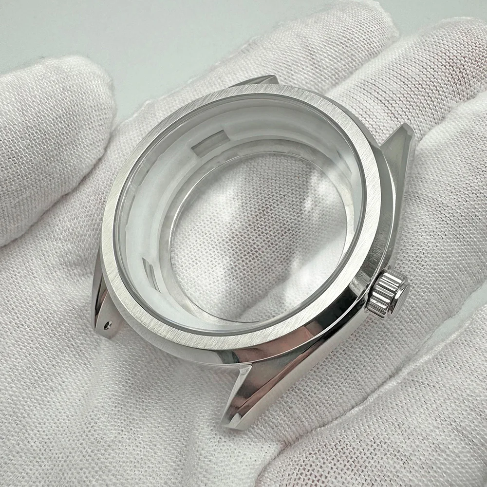 ساعة ميكانيكية GS 39.5 ملم مناسبة لحركات NH35/NH36 33.5 ملم ملحقات تركيب القرص