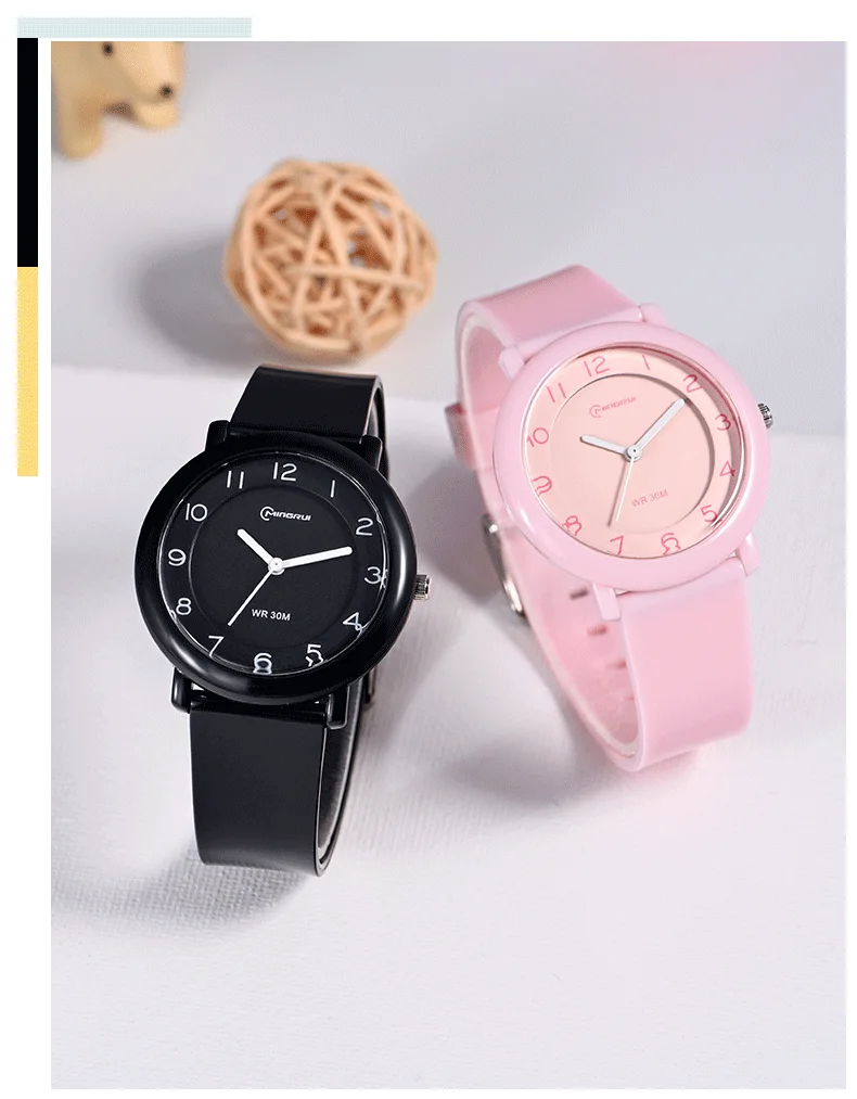 UTHAI CE85 Pointer Watch Trend Simple Quartz Watch Children's Waterproof Quartz Electronic Watch Student