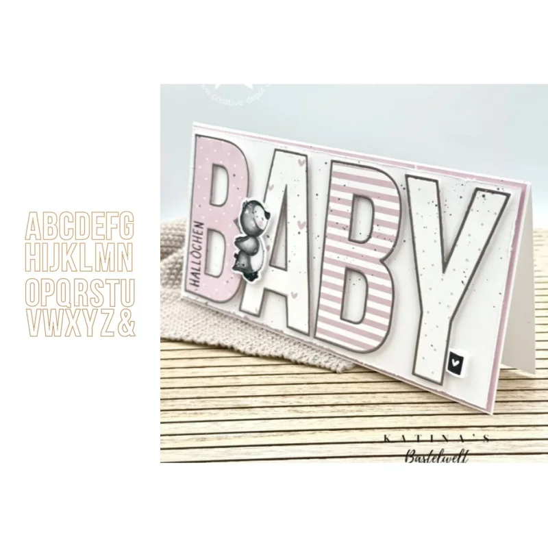 Neu eingetroffen: Vorverkauf von Baby-Stanzformen und Stempeln für DIY-Scrapbooking/Fotoalben, dekorative Prägung, DIY-Papierkarten