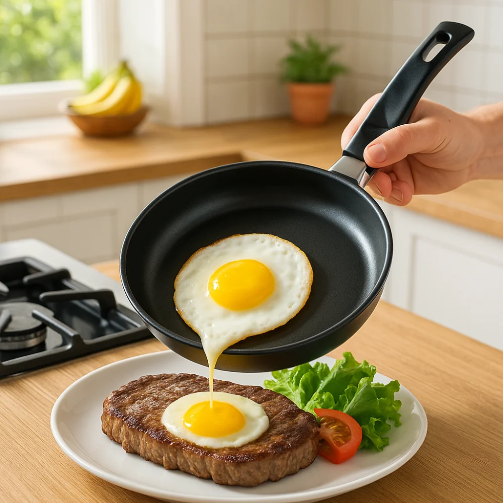Mini sartén de 14cm/16cm/18cm, sartén antiadherente sin recubrimiento para tortilla, utensilios de cocina, olla de cocina multiusos, Cocina de Inducción de Gas