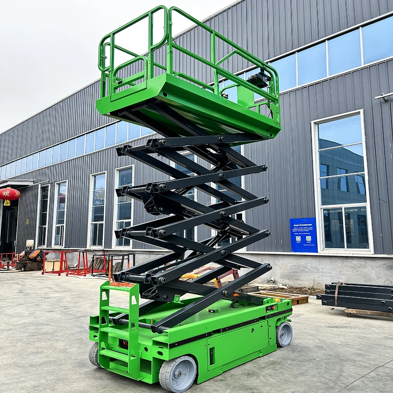 Anti‑drop Locking Mechanism Lifting Platform Self‑propelled Scissor Machine Avoid Sudden Platform Descending