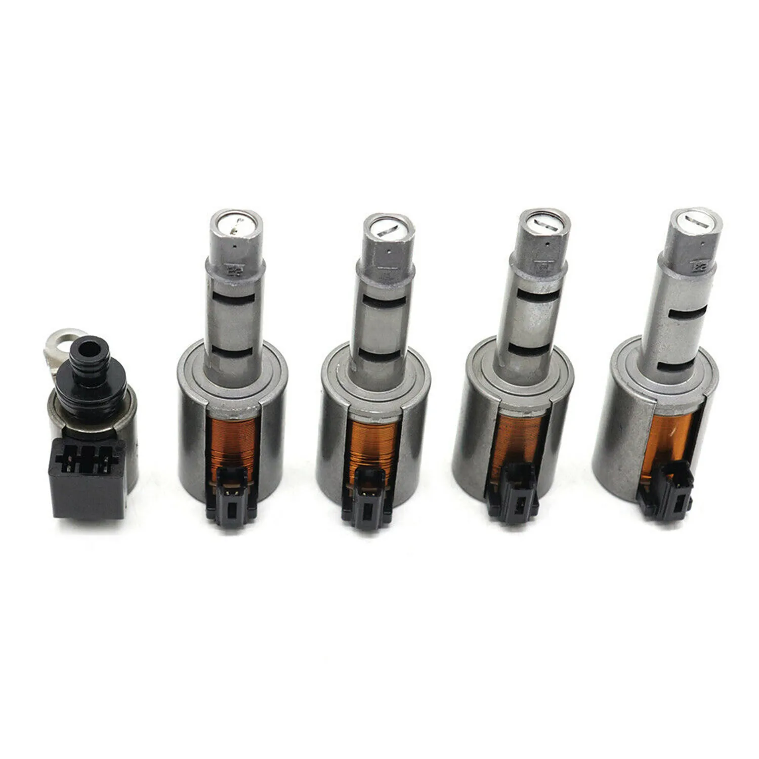 JF015E RE0F11A 5pcs CVT Transmission Solenoid Kit Auto Gearbox System Parts Fit for Chevrolet Suzuki Nissan Car Accessories
