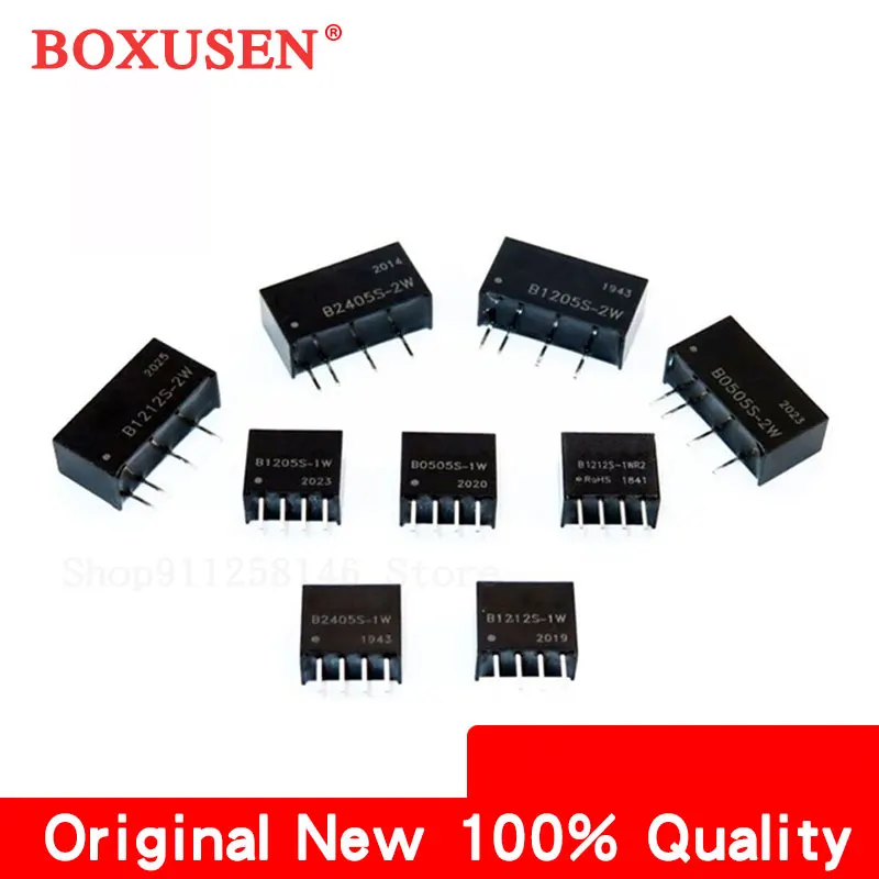 1PCS 100% New B0505S 1W 2W B0303S B1205S B2405S B1212S A1212 Ibuw Regulated Power Supply Module Isolating Switching