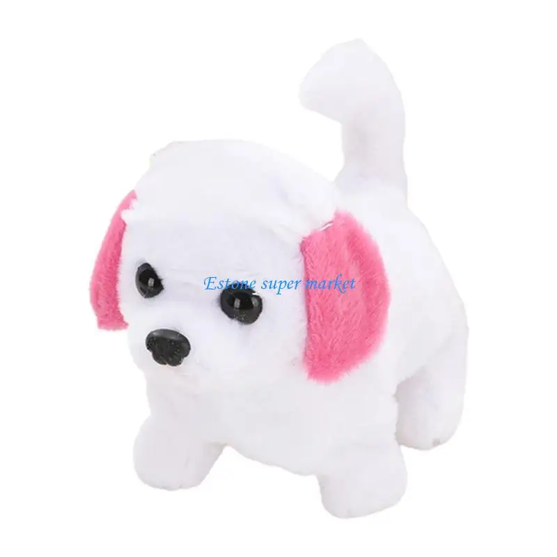 090B 7,87x6,3x6,7 "juguete para cachorros corteza eléctrica niños juguete eléctrico para perros que caminan