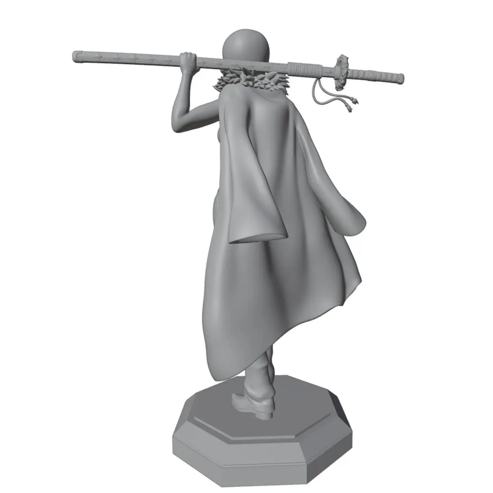 Figura miniatura de resina 1/24 – Guerrera sin montar y sin pintar - imagen 3