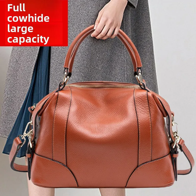 

Новинка: Женская сумка через плечо из натуральной кожи - стильная сумка с универсальным дизайном