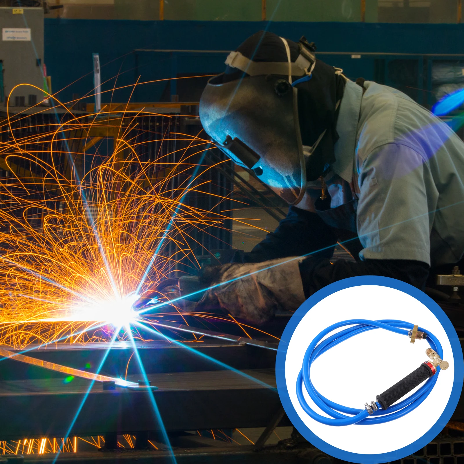

High Temperature Copper Welding Torch Liquefied Gas Torch Oxygen free Professional Repair Tool Mechanical Parts Heating