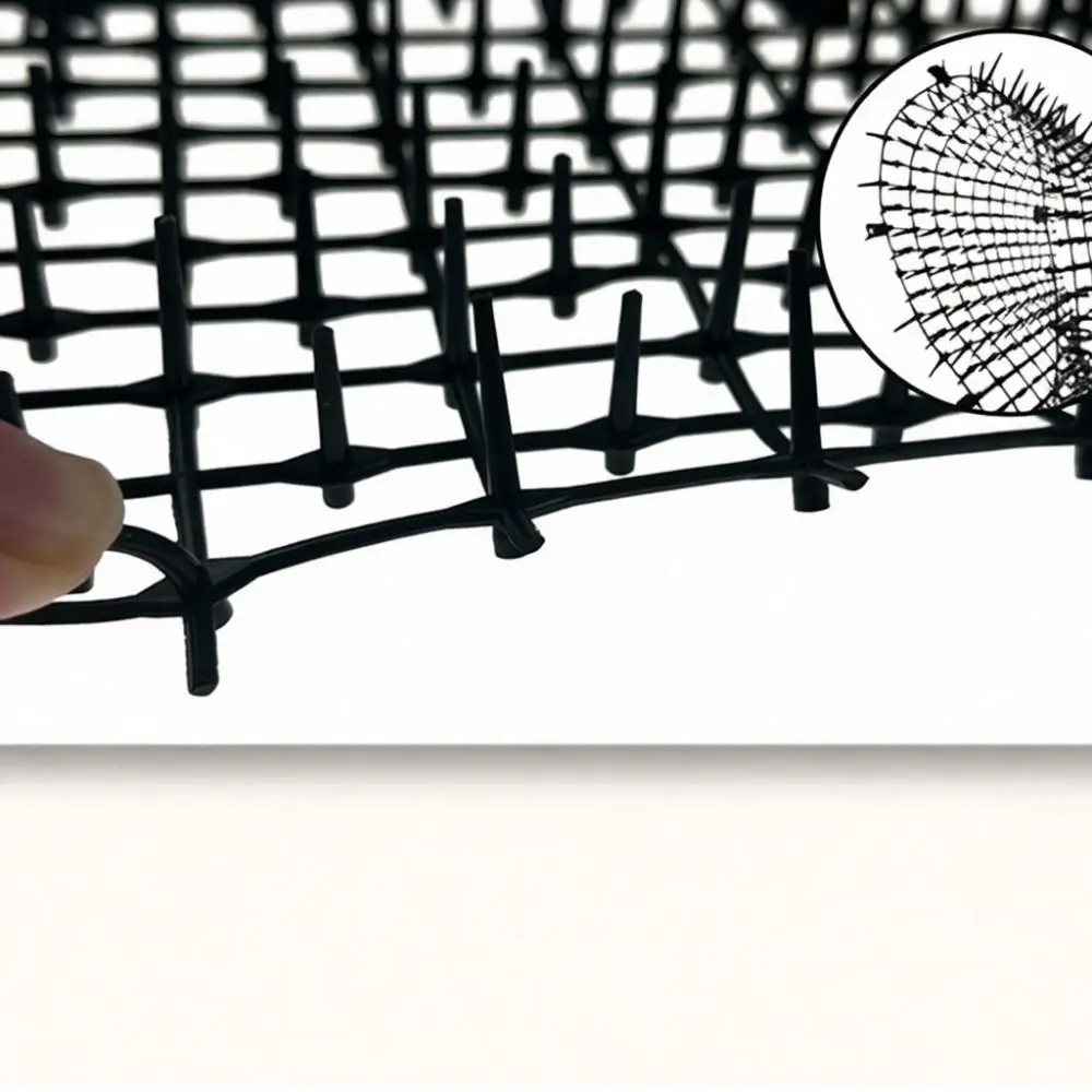 Humane Anti Digging Cat Mat Deterrent Spikes Plastic Fence Pad Garden Training Tool Keep Pets Away From Flower Beds