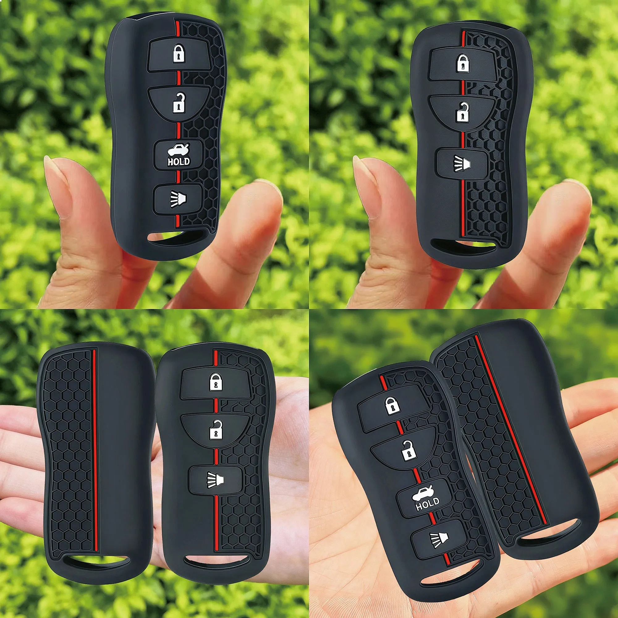 3 4 Buttons Remote Car Key Cover Case Fob For Nissan Sentra Armada Altima Maxima Infiniti FX35 EX35