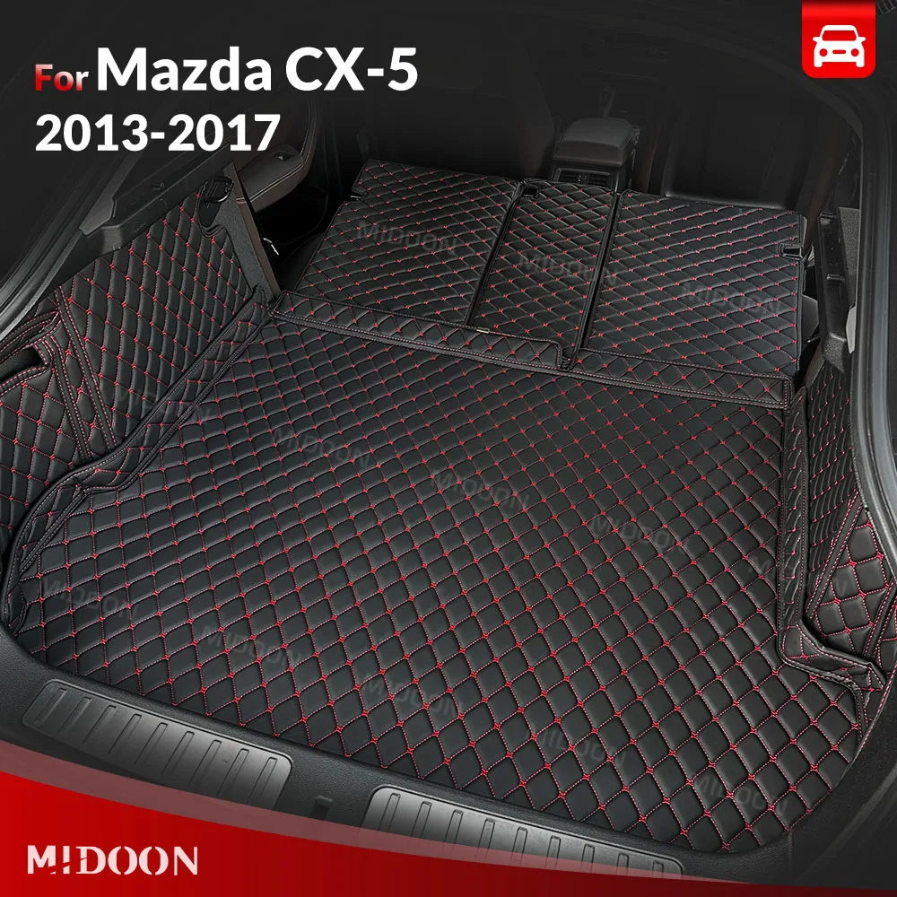 MIDOON For Mazda CX-5 2012-2017 16 15 14 13 Auto Full Coverage Trunk Mat Car Protective Pad Cargo Liner Interior Accessories