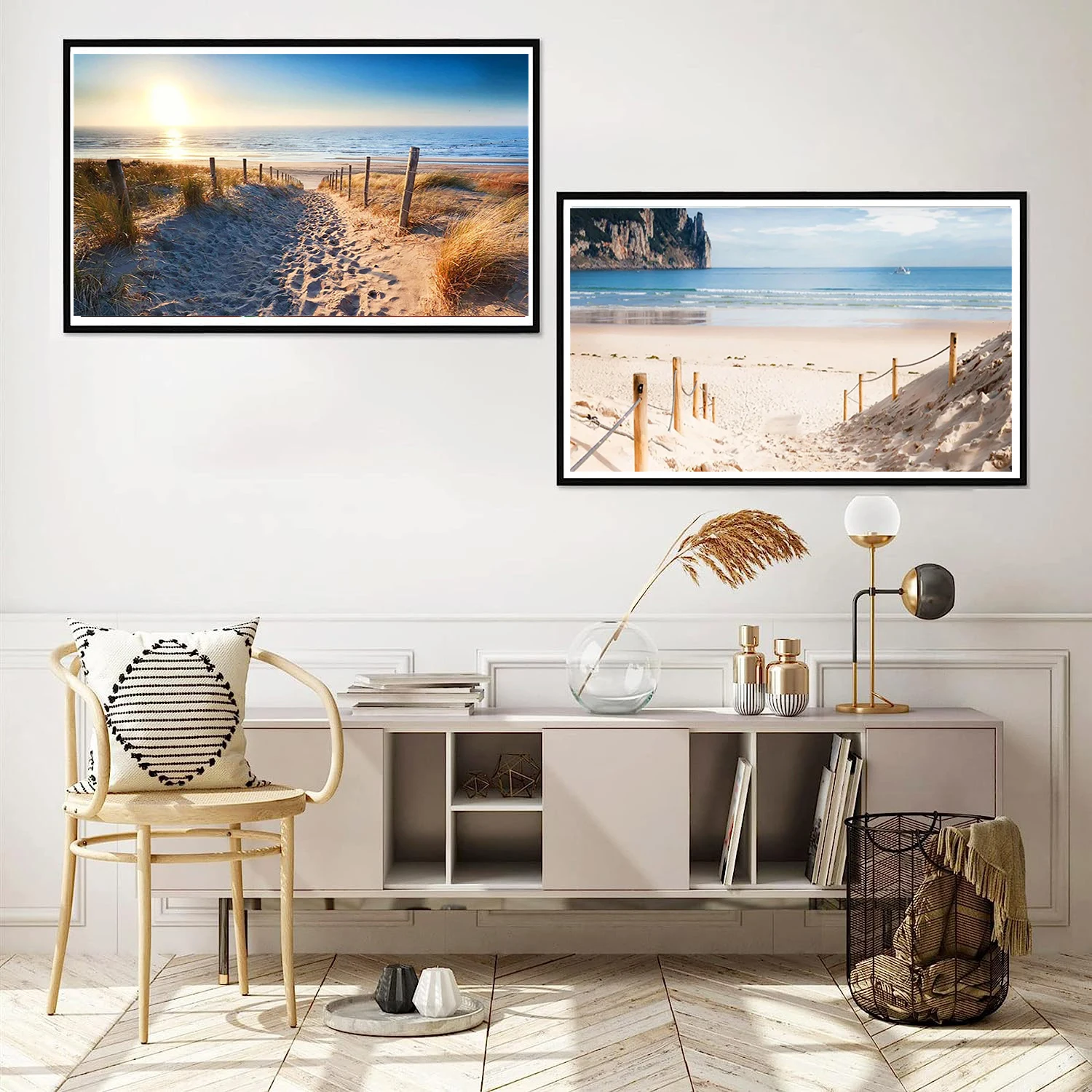 DIY 5D Diamond Painting Kit Seaside View- Perfect Gift for Handmade Home Decor