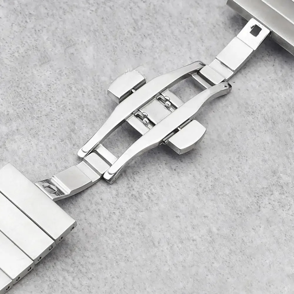 No Gaps Quick Fit Stainless Steel Strap For Samsung Galaxy Watch 6 Classic 43mm 47mm 40mm 44mm Band For Watch 5Pro 45mm Bracelet