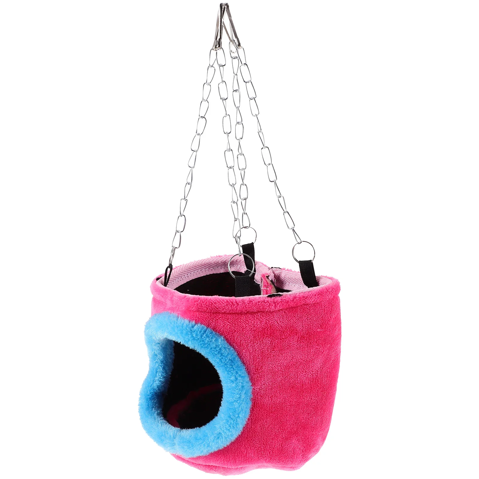 

Warm Cotton Nest 11x14cm Random Color Squirrel Chinchilla Guinea Pig Rat Hut Pet House Hammock Animal Cave Shelter Winter