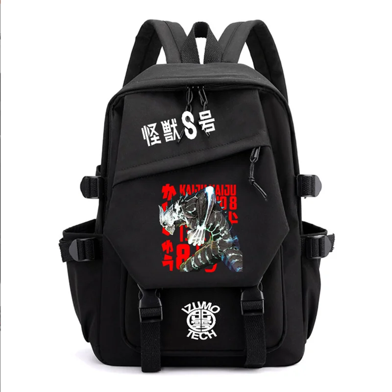 

Anime Kaiju No. 8 Backpacks Teenarges Schoolbag Bookbag Women Men Fashion Mochila Cartoon Laptop Travel Outdoor Ruskback