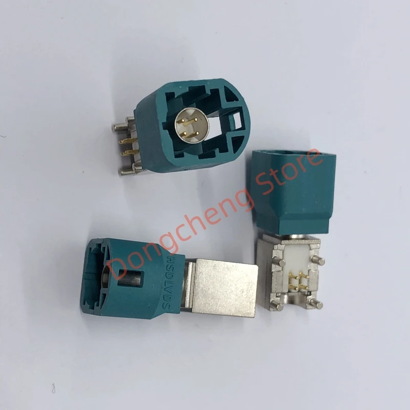 1pcs/lot HSD LVDS 4 Pin Connector Code Z Right Angle Jack Female PCB Mount Car Camera Display Satellite Radio Adapter