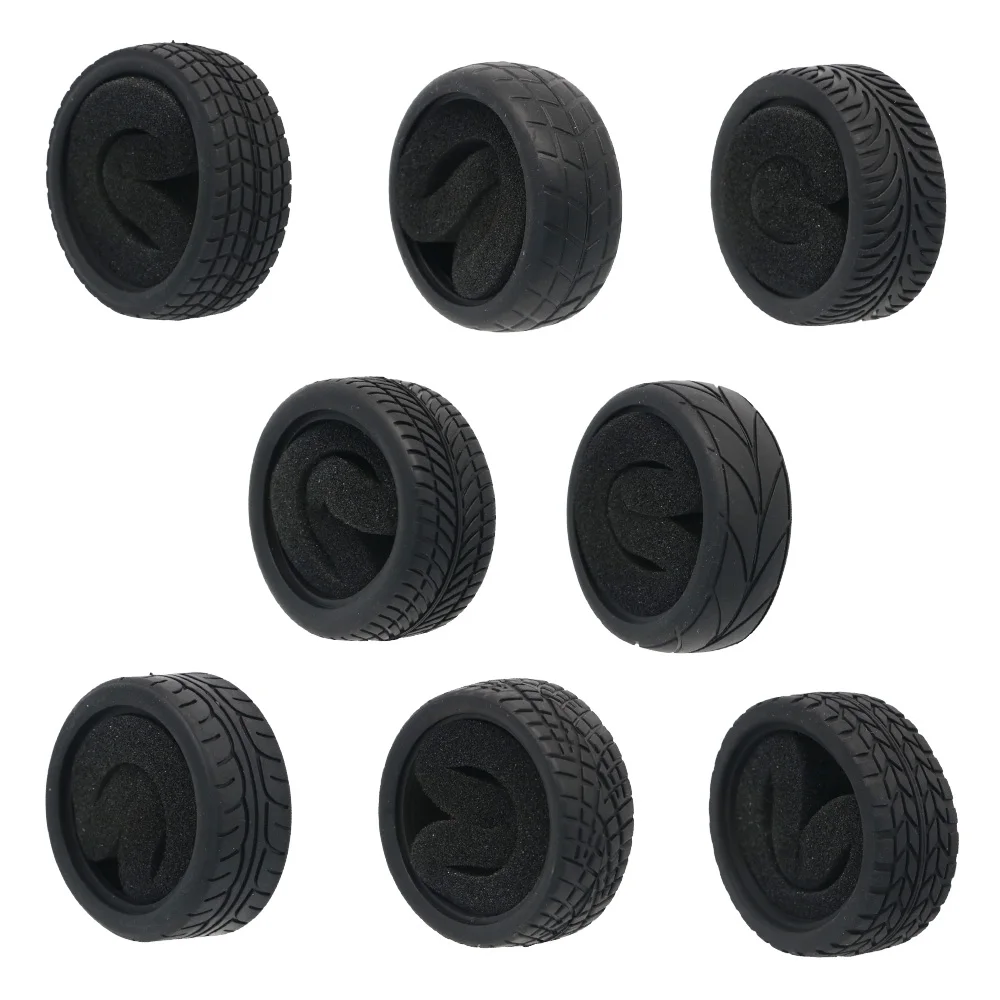 4pcs 1/10 On-Road Car Soft Tires 65MM High Grip Rubber Tyre Hot Melt Tire For HSP Tamiya HPI Kyosho 94122 RS4 D5 TT02 FW06 - view 4