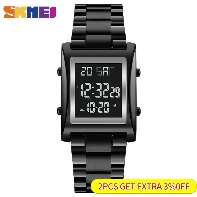 SKMEI 1812 mens military Chrono Count Down Alarm LED Light Waterproof Sport Watches reloj hombre Japan Digital movement Watch