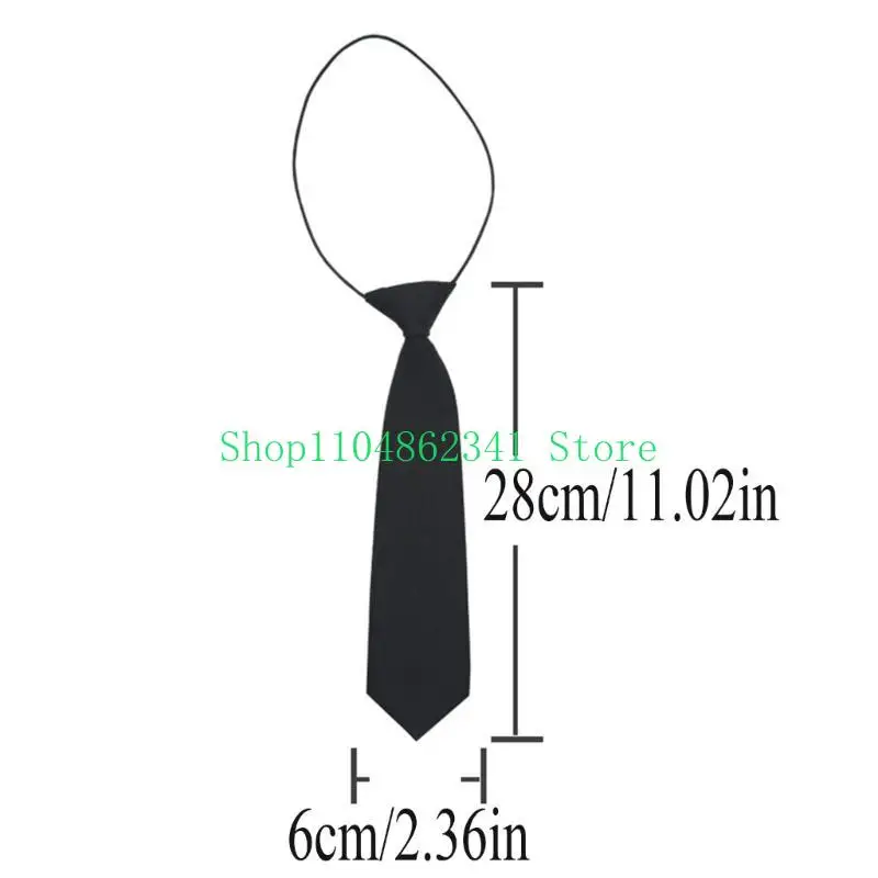 Cravatta per collo femminile 5ASD per l'uniforme scolastica e feste eventi laurea