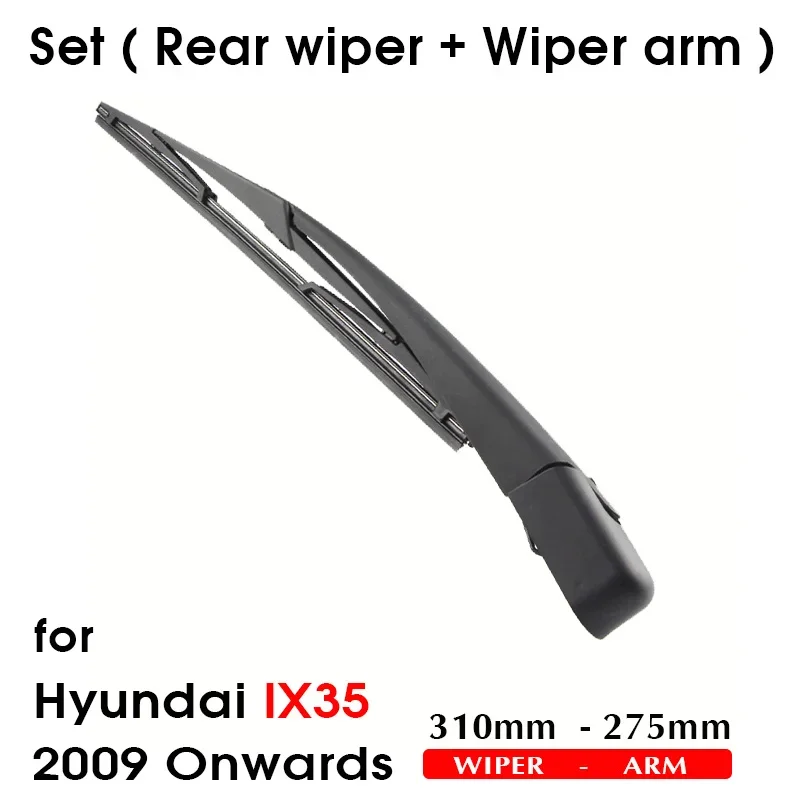 BEMOST Car Rear Windshield Wiper Arm Blades Brushes For Hyundai IX35 2009 Onwards Back Windscreen Auto Styling Accessories