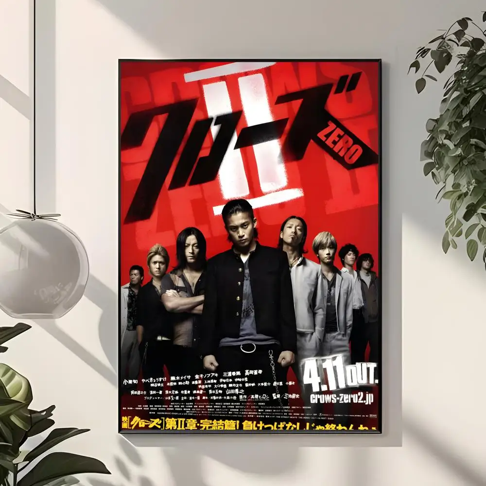 Intense Movie C-Crows Zero Poster  Classic Home Interior Design & Modern Wall Decor Art Collection