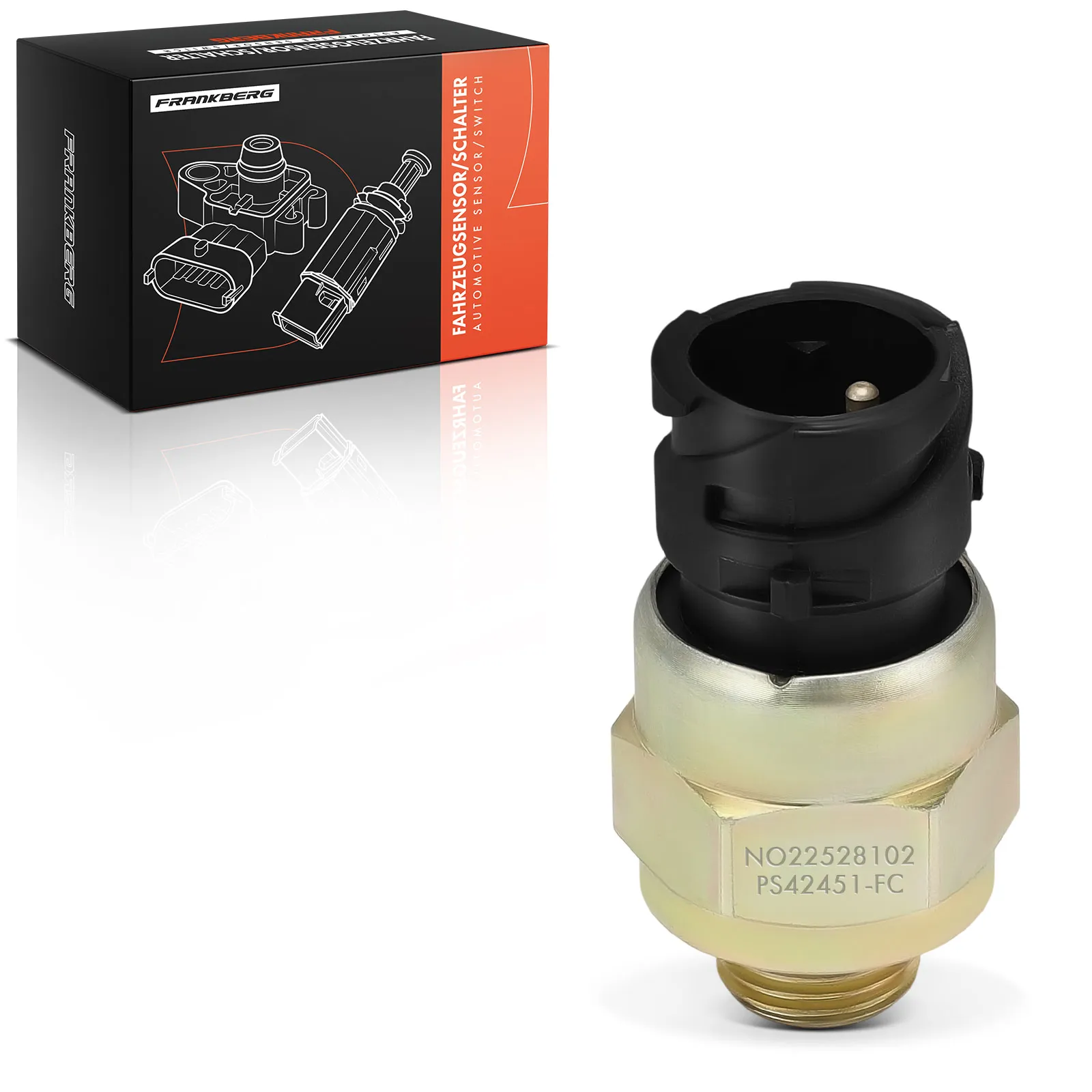 Frankberg 1x Oliedrukschakelaar voor Volvo B7 B12 1992-2020 FH 93-20 B6 B10 FL6 3963471 18122 20424051 330396